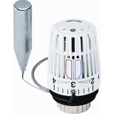 Tête thermostatique  K avec sonde à distance, blanc