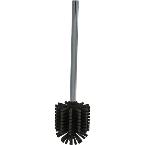 Brosse pour WC Ddelabie sans couvercle en acier inoxydable poli brillant (1/2)