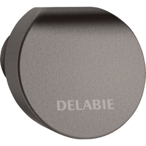 Delabie Crochet Be-Line en aluminium anthracite-métallique (1/3)