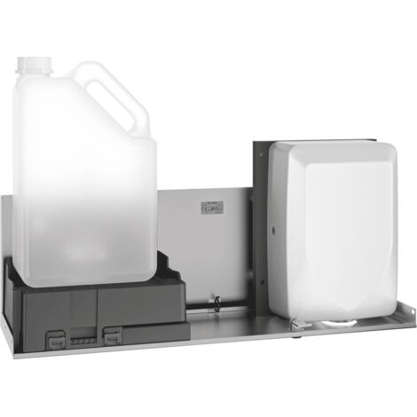 Module distributeur de savon électronique Delabie, sèche-mains (1/2)