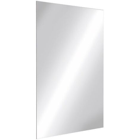 Delabie - Miroir rectangulaire Inox autocollant H. 600 x 400 mm (1/3)