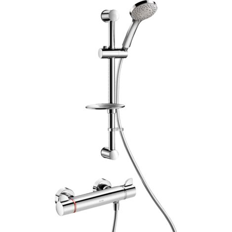 Système de douche Delabie SECURITHERM Securitouch avec thermostat (1/2)