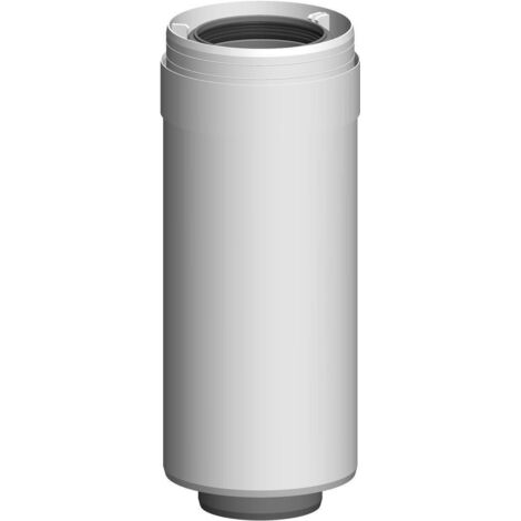 Atec Tube PolyTwin concentrique, ajustable, DN80/125 955mm (1/2)