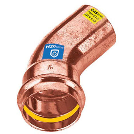 42 mm Coude 45° I/A Raccord combiné Frabo DVGW (1/4)