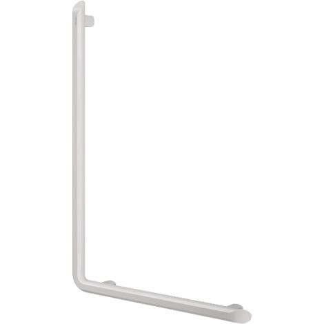 Poignée de main Delabie en forme d'L Be-Line D35 H.750 en aluminium blanc (1/2)