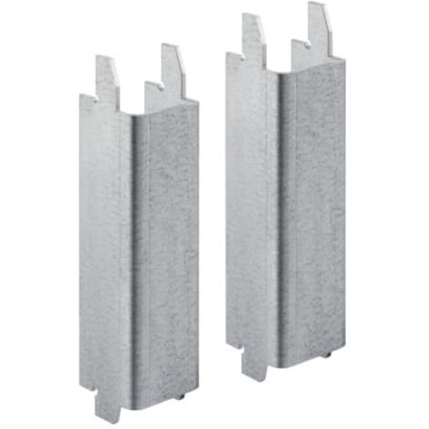 Geberit – Bâti support WC pour cuvettes en céramique – Surface d’appui < 17 cm – Acier galvanisé – Profilé U – 2 pièces de montage (1/6)