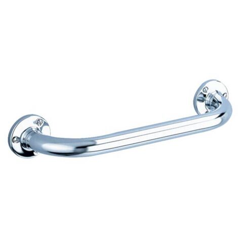 Poignée d'angle Delabie 135 g ECO D25 220x220 mm, finition poudrée blanche