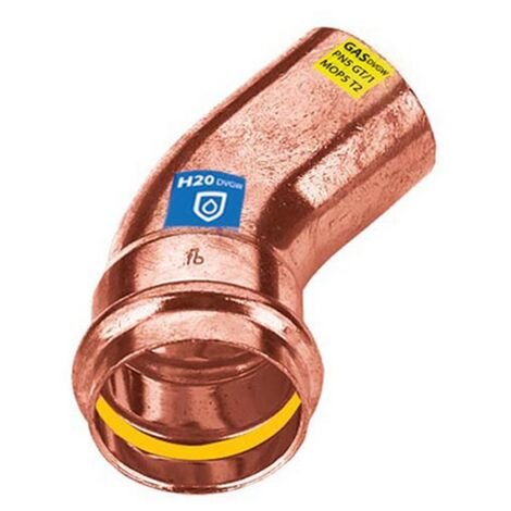 28 mm Bague 45° I/A Raccord Kombi Frabo DVGW (1/4)
