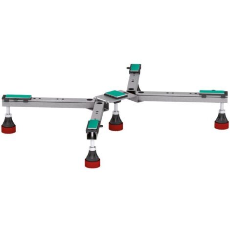 Pied de receveur de douche réglable 85-105mm – Compatible bacs 70x70 à 100x100cm – Insonorisation ADS – Matériel de montage inclus – Mepa - ADS 70 X
