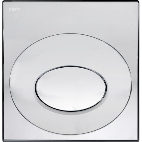 Plaque de commande MEPAdrop pour chasse d'eau UP, chromé brillant (1/3)