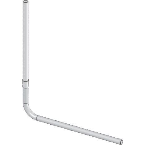 Delabie Raccord de vidange en PVC pour montage en haut/arrière avec raccord de vidange, D32mm (1/2)