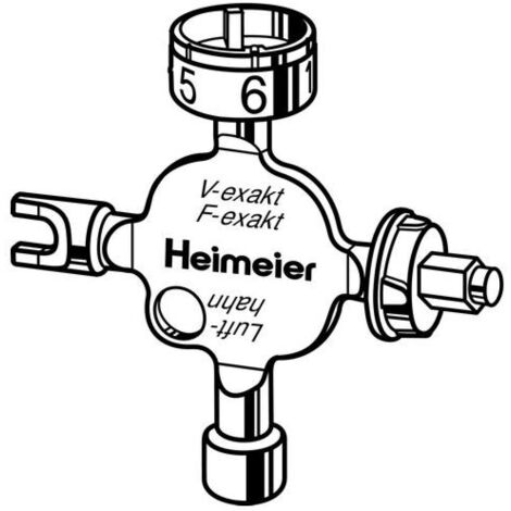 Clé universelle IMI Heimeier (1/3)