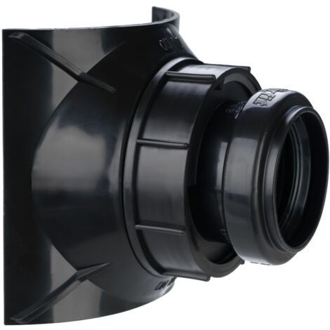 brancheur de raccordement airfit DN 125/40 noir, Z-42.1-603