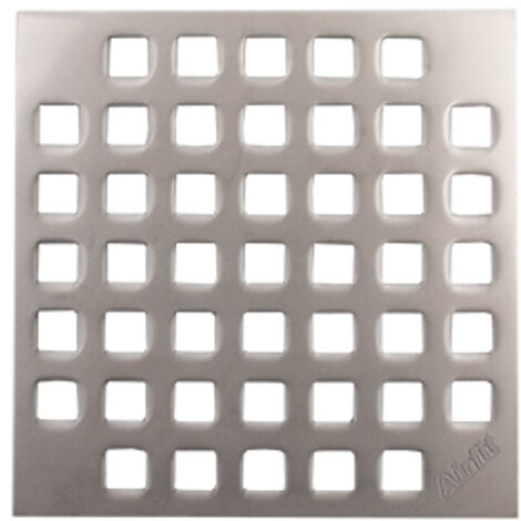 airfit Grille en acier inoxydable de rechange 2 mm, pour drain de sol Profi-Plus posé