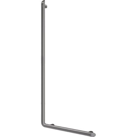 Poignée de rampe en forme de L Be-Line D35 H.1130 en aluminium anthracite de Delabie (1/3)