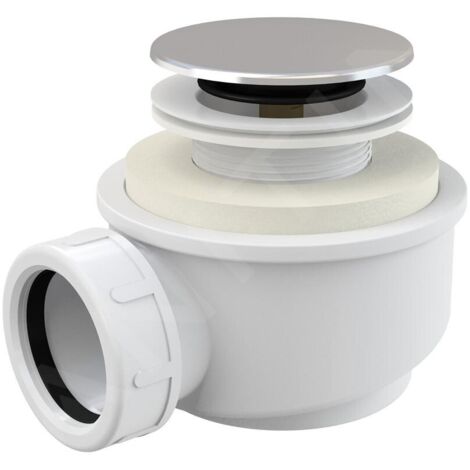 Siphon douche à l'italienne 65mm – Débit 52 l/min – Matériau polypropylène résistant – Bouchon anti-odeurs 35mm – A476
