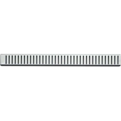 Alcadrain Grilles - Grille pour caniveau à douche linéaire 950 mm, inox mat PURE-950M (1/2)