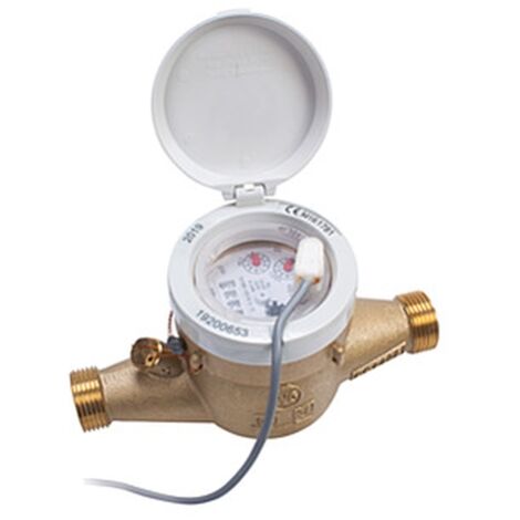 Compteur d'eau domestique MNRS pour eau froide Qn 6 1" 260 mm, avec étalonnage inclus