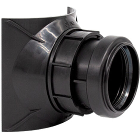 branche de raccordement à vis airfit DN 110/50 noir, Z-42.1-603