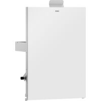 KWC AR Front, EXOS, ESG blanc, pour poubelle à déchets hygiéniques EXOS