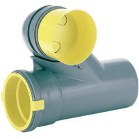 Dallmer raccord mural pour WC série 899 DN 80/100/100