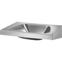 Delabie WT TRAPÈZE sans trou de robinet sans trop-plein Edst. 1.4301 satiné