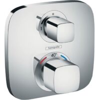 Hansgrohe – Mitigeur thermostatique de douche 15707000 – Finition chrome – Cartouche thermostatique intégrée – Verrou de sécurité à 40 °C