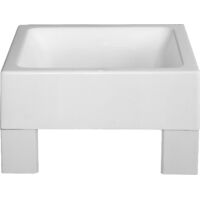Baignoire pour pieds KWC AR, SIRIUS, MIRANIT, 570x320x570 mm, pieds d'angle