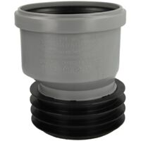Manchon enfichable universel DN125 – Polypropylène ignifuge – Résistance 90 °C – Pour tuyaux jusqu'à 125 mm – Airfit