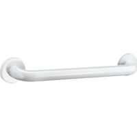 Poignée de maintien Delabie Basic D32 L400mm, en poudre blanche