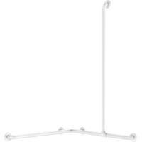 Delabie DUHA + Support mural vertical réglable D32 mm en nylon blanc