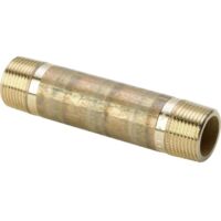 Viega Raccord court en laiton rouge, AG 1/2 40mm