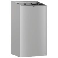 Poubelle KWC AR, EXOS, acier inoxydable, fixation en surface, 300x572x250 mm, 30l