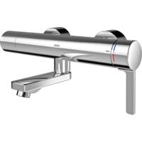 KWC AR Mitigeur thermostatique mural, F5, EHM, bec pivotant, 135 mm, module C