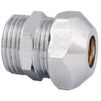 JS VERSERSEAU DE PRUNEAU SUR NIPPEL AVEC AG, DN8, 3/8" x 3/8" x 8MM, VERNISSÉ