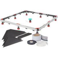 Ensemble de receveurs de douche MEPA MR SF RE 3S+ pour receveurs de douche en acier