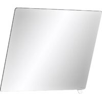 Miroir à pince Delabie 600x500 mm, poignée blanche