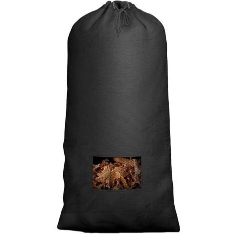 Laubsammelsack für Rasentraktor, 200 x 130 cm, große Kapazität zum schnellen Aufsammeln von Blättern, passend für die meisten Aufsitzrasenmäher (1/5)