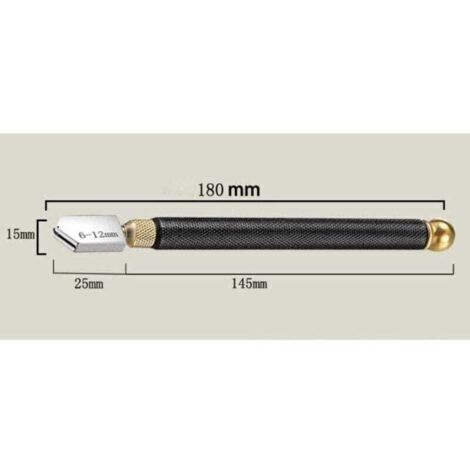 Snijolie voor gekleurd glas, glassnijolie, tegelsnijvloeistof, eenvoudig te gebruiken, veelzijdige 120 ml spiegelsnijgereedschapvloeistof voor gekleurd glas en snijtoepassingen