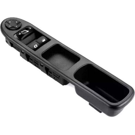 Fensterheber vorne links Fahrerseite elektrischer Fensterheberschalter 6554.QC, kompatibler Fensterheberschalter für Peugeot 207 Command CC – TRIMEC (1/5)