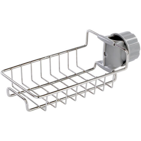 Juego de 1 estante de ducha de acero inoxidable sin taladrar, estante de baño telescópico de acero inoxidable, estante de soporte de ducha, jabonera, barra de ducha, estante de ducha para champú (1/5)