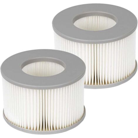 2er-Pack MSPA aufblasbare Whirlpool-Filterkartuschen für alle gängigen Whirlpools, FD2089 Spa-Kartuschen (1/4)