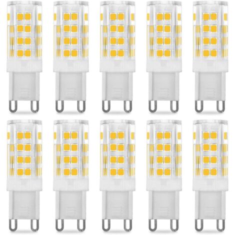 G9 5W LED-Lampe, 40W-Äquivalent, Warmweiß 3000k, 220-240V, 360° Abstrahlwinkel, 10er-Pack (1/5)