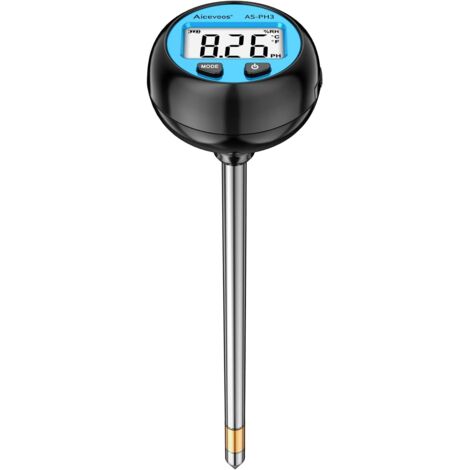 CSPARKV (26×6,3×6,3cm) (PH3) Pflanzenhygrometer, Pflanzenfeuchtigkeitstester, 3-in-1-Bodentester mit pH/Temperatur/Luftfeuchtigkeit, Bodenfeuchtigkeitssensor für Außen- und Zimmerpflanzen (1/4)