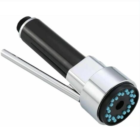 Stück Küchenarmatur-Spray, Messing, versenkbare Küchenspüle, Mischbatterie, Spray, Ersatz für ausziehbare Sprüharmatur, Chrom, G1/2 (1/5)