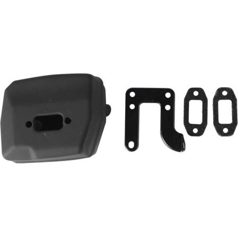 Auspuffschalldämpfer mit Trägerplatte für Husqvarna-Kettensägen 61 66 162 266 268 272 503476901 503406402 (1/5)