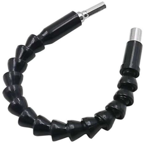 Bohrschraubermagnet mit flexibler Welle, flexible Verlängerungsstange für Sechskantschraubendreher (295 mm) für Bohrschrauber (1/3)