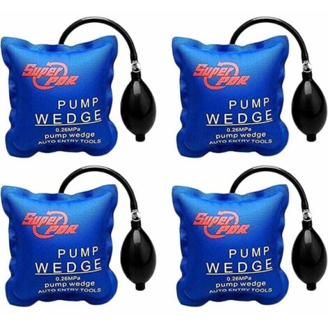 Aufblasbares Auto-Hebekissen, DIY-Pumpkeil, jedes Stück kann 300 kg schwere Möbelheber tragen (4er-Pack)