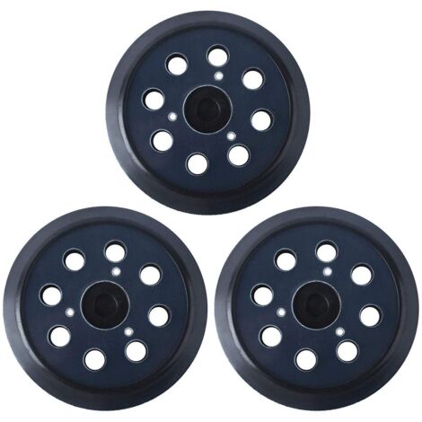 125 mm Schleifpad, kompatibel mit Makita 743081-8, Ersatz BO5010, 8 Löcher (3 Stück) (1/5)