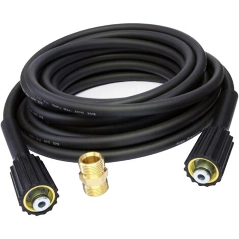 Hochdruckreinigerschlauch, 10 m Verlängerungsschlauch mit M22-Stecker für Hochdruckreiniger (1/5)